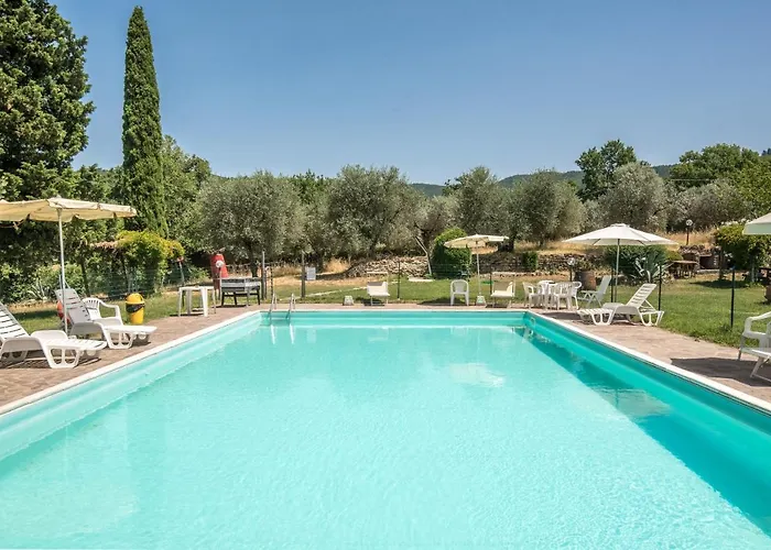 Poggio Primo - Bilocale Vermiglio Séjour à la ferme Castiglion Fibocchi