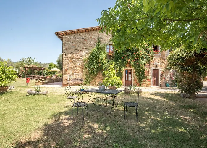 Poggio Primo - Bilocale Vermiglio Séjour à la ferme Castiglion Fibocchi